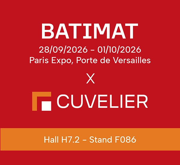 Cuvelier a le plaisir participe à Batimat