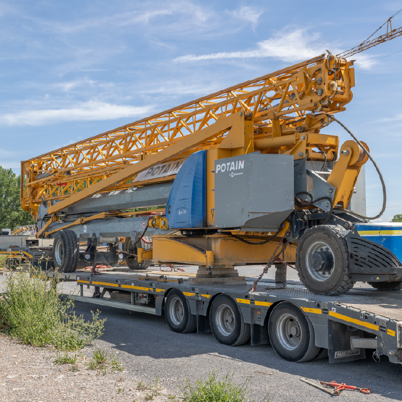 Logistique, transport et montage