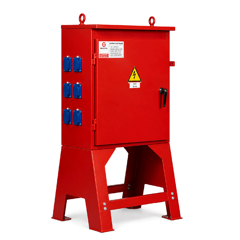 Coffret pied de grue